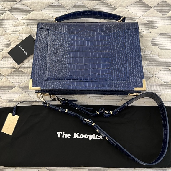 The Kooples MAXI Crocodile-effect Emily Bag - Picture 2 of 16
